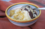 Vanilla Ice Cream with Hot Banana and Chocolate Sauce recipe at FreshFoodinaFlash.com