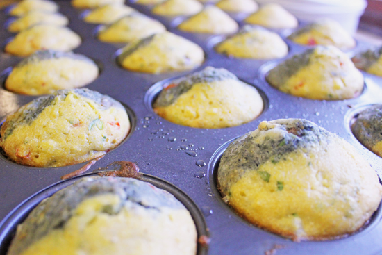Mesa Grill’s Blue and Yellow Corn Muffins