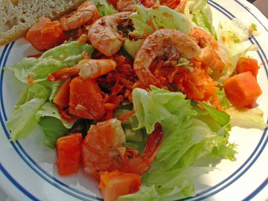 Scampi Salad