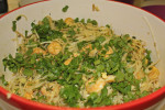 Singapore Noodles with Shrimp and Garlic recipe at FreshFoodinaFlash.com