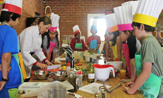 Birthday Party Cooking Class 