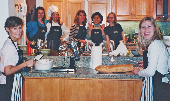 My first McCall's Cooking Class in January 1998