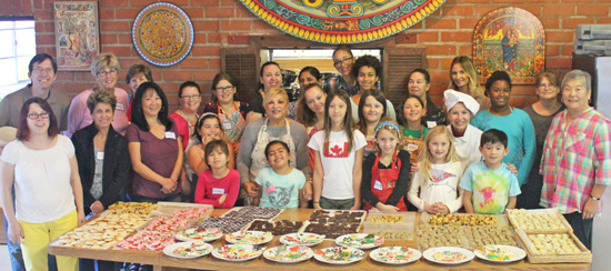 Our 2015 Holiday Cookie Baking team. 