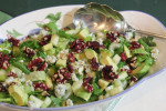 Waldorf Salad with Red Walnuts recipe at FreshFoodinaFlash.com