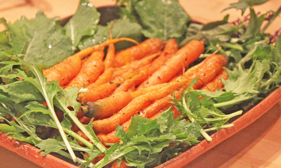 Garden-to-Table Roasted Carrots with Sage at Rancho La Puerta Spa