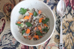Minnesota Wild Rice Soup recipe at FreshFoodinaFlash.com