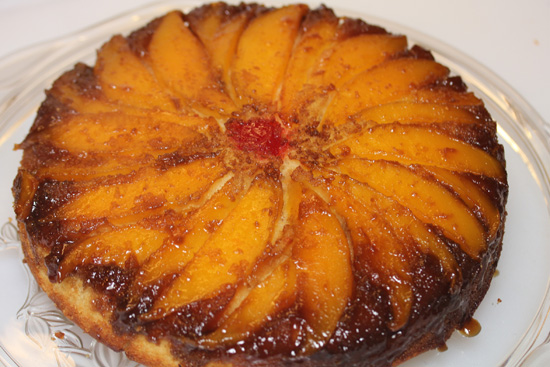 Mango Upside Down Cake recipe at FreshFoodinaFlash.com
