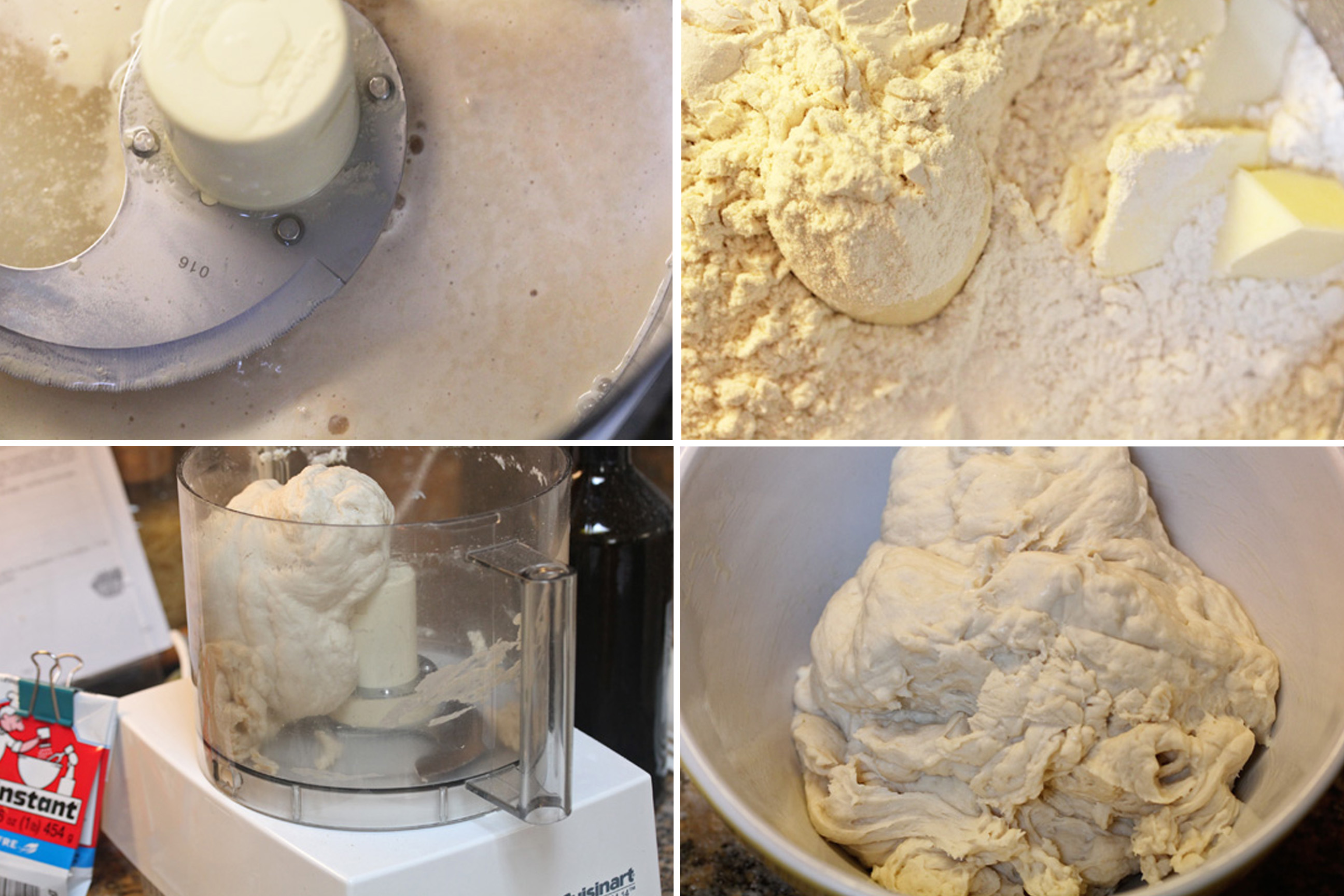 The Cracker Dough can be made in about 3 minutes in a food processor.