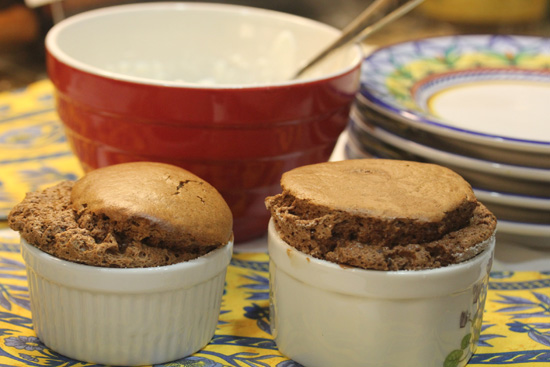 Chocolate Souffles for Two or More