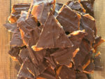 10-Minute Chocolate Almond Toffee recipe at FreshFoodinaFlash.com