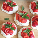 Strawberry Mini Pavlovas recipe at FreshFoodinaFlash.com