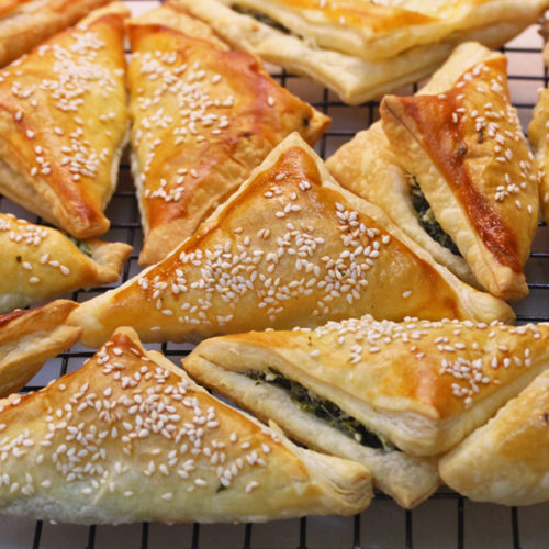 Joan Nathan's Spinach-Feta Burekas in Puff Pastry - Fresh Food In A ...