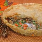 Thanksgiving Leftovers Turkey Pot Pie recipe at FreshFoodinaFlash.com