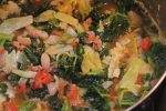 Italian Wedding Soup with Sausage, Greens and Cannellini Beans
