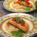 Salmon Bruschetta recipe at FreshFoodinaFlash.com