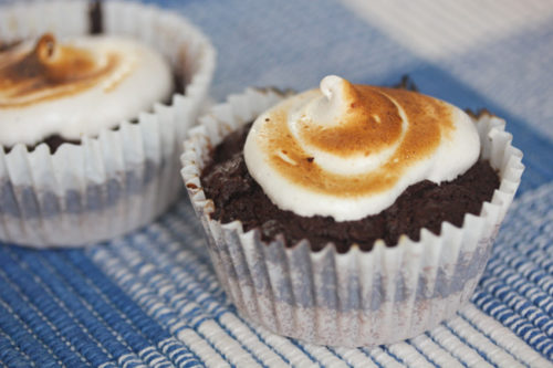 Summer S’mores Brownie Cupcakes